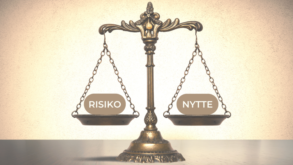 Nytte av behandlingen må alltid vurderes individuelt opp mot fremtidig risiko for bivirkninger.